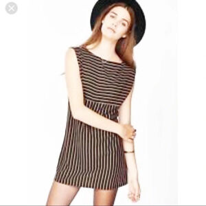🍁 Silence + Noise Urban Outfitter Striped Bodycon